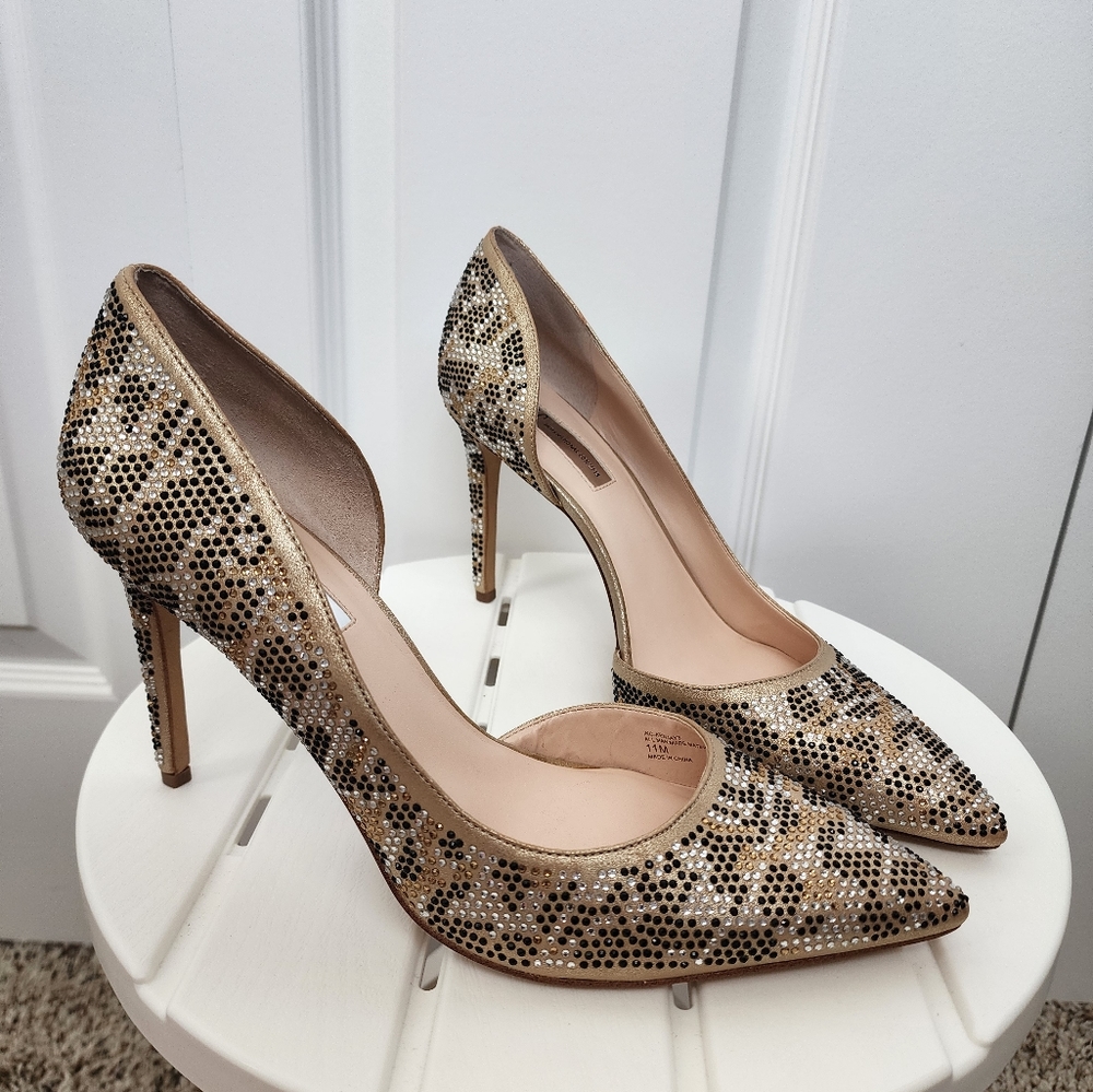 Sequined INC pumps **new in box**